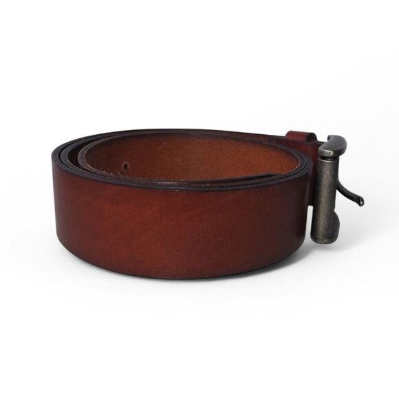 Fossil Blake Full Genuine Leather Belt Brown 102632 Men's 40 - Picture 4 of 8